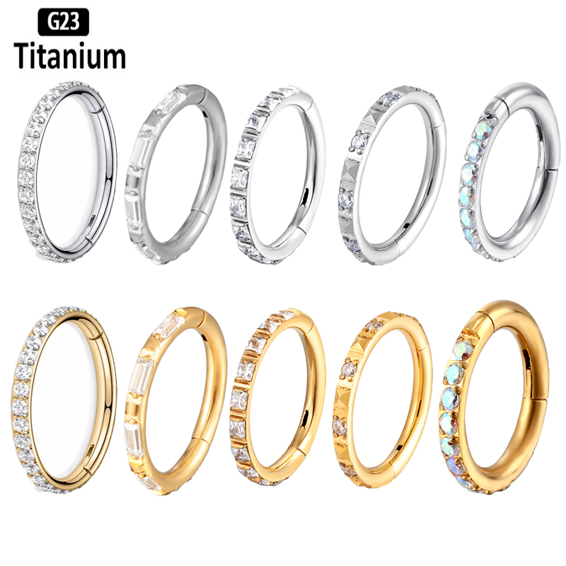 Body Jewelry Quality - ASTM F136 Titanium Earrings High Quality