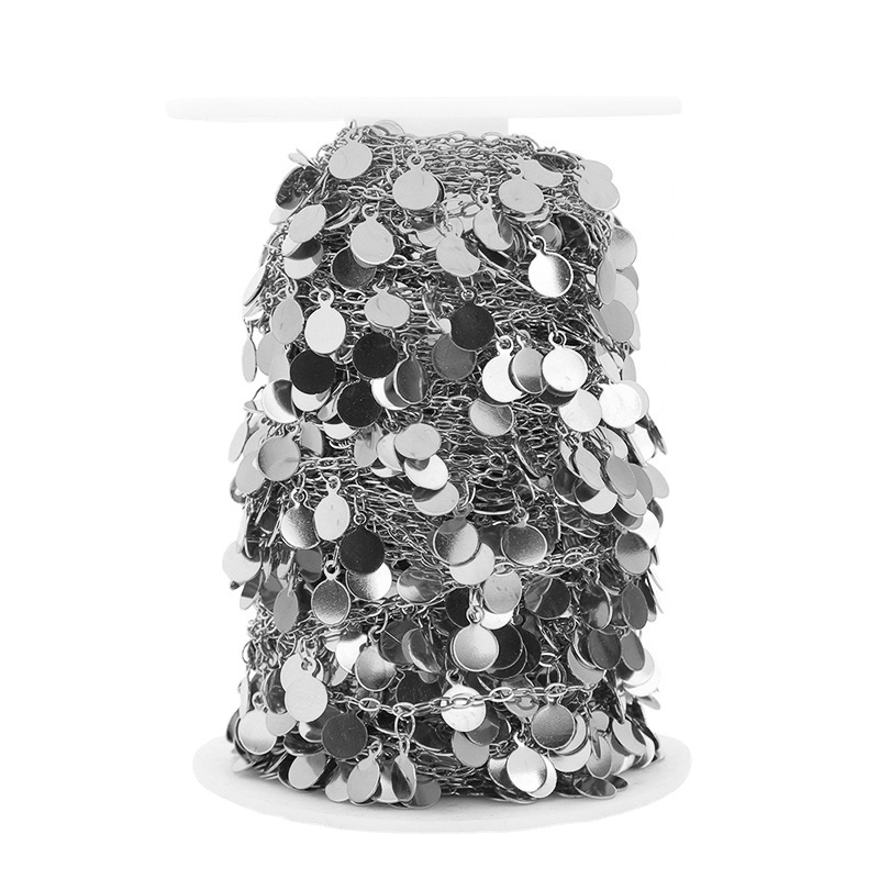 Body Jewelry - 1 Meter Stainless Steel 6mm Disc