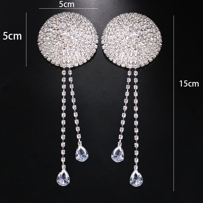 Body Jewelry Nipple Chain - New Body Jewelry Euro-American Sexy Crystal