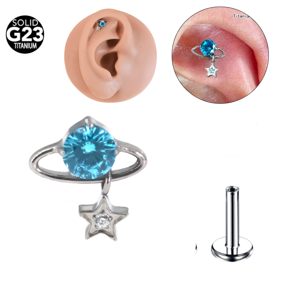 Body Jewelry Universe - 1Pc Fashion F136 Titanium 16G Hot