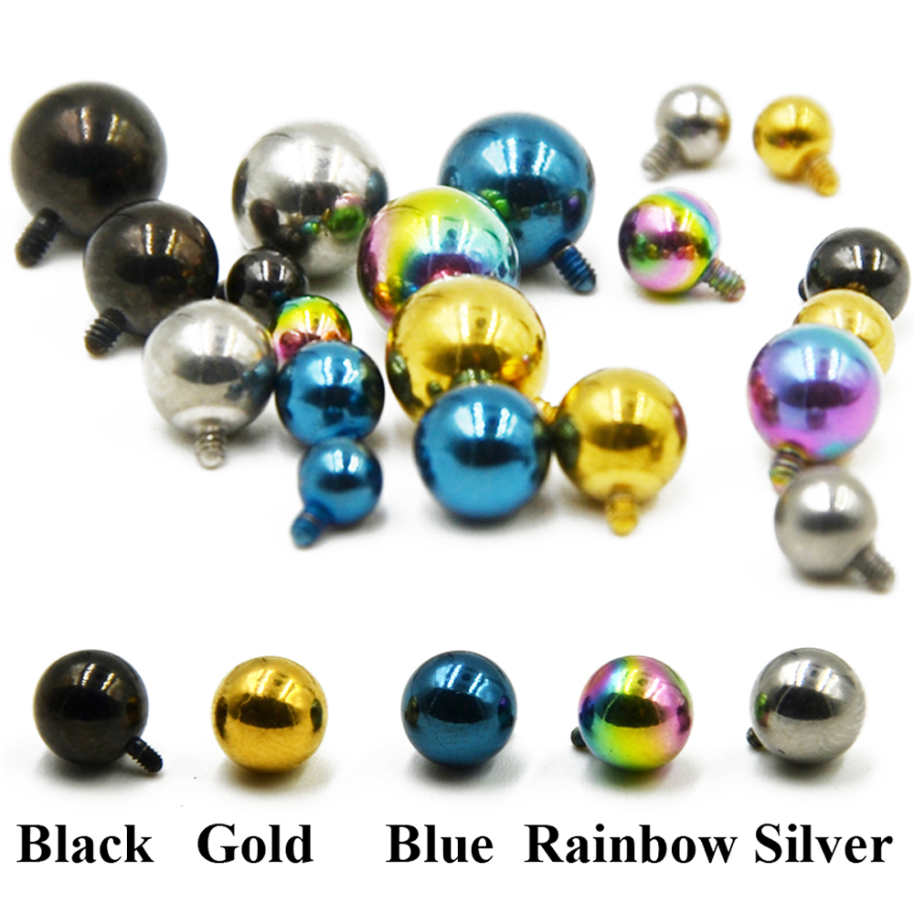 Dermal Anchor Top - 1pcs Surgical Steel Micro Dermal Piercing