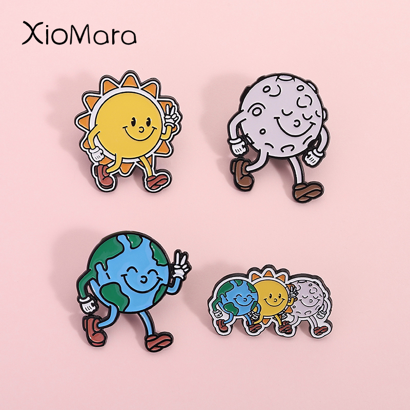 Body Jewelry Universe - Cute Smile Friendly Celestial Body Enamel