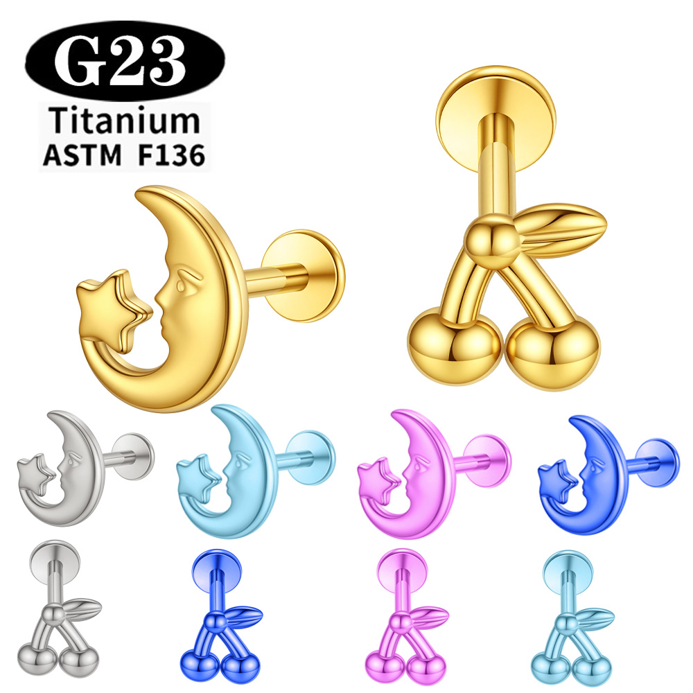 Body Jewelry Implant Grade Titanium - Implant Grade ASTM F136 Titanium Anodizing