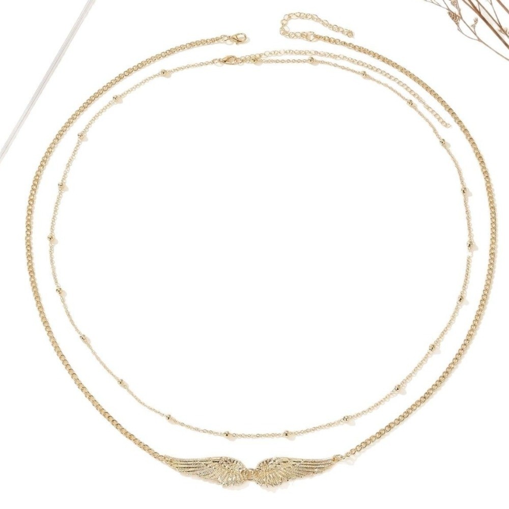 Body Jewelry - Trendy Elegant Double Layer Wings Body