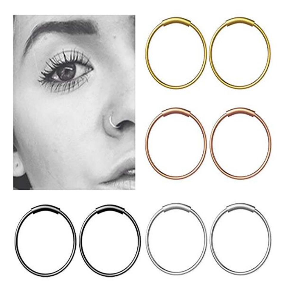 Body Jewelry Surgical Steel - 3pcs/lot 316L Surgical Steel Seamless Continuous