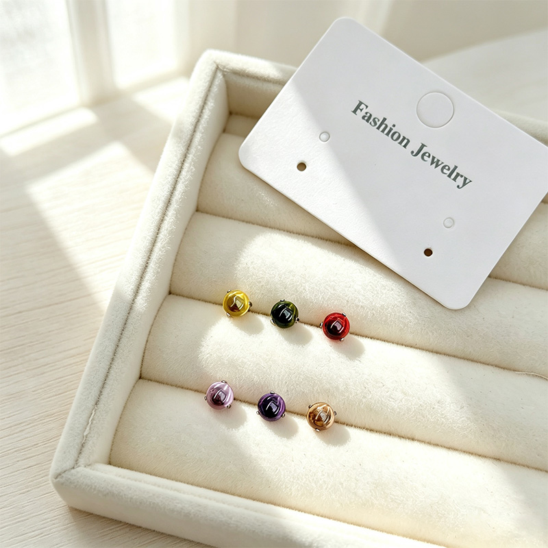 G23 Colorful Round Ball Earrin - Body Jewelry Quality recension och pris