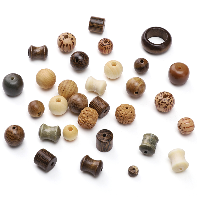 1-130pcs Vintage Natural Wood  - Body Jewelry Piercing recension och pris