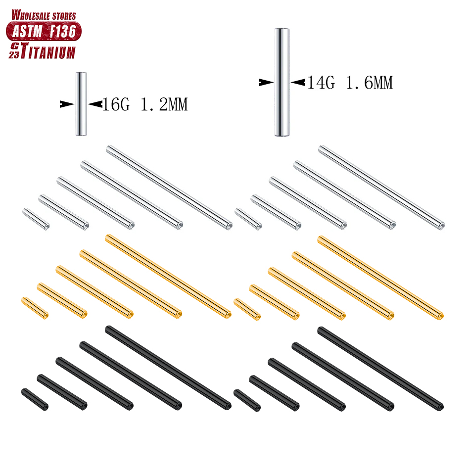 Wholesale ASTM F136 Implant Gr - Body Jewelry Implant Grade Titanium recension och pris