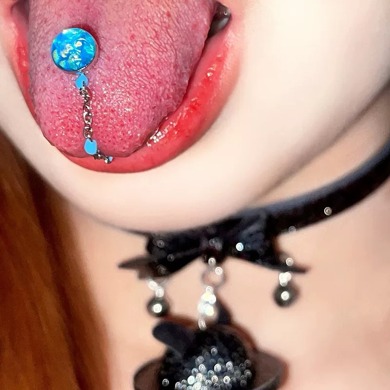 1Pc High-Quality Trendy Blue G - Body Jewelry Quality recension och pris