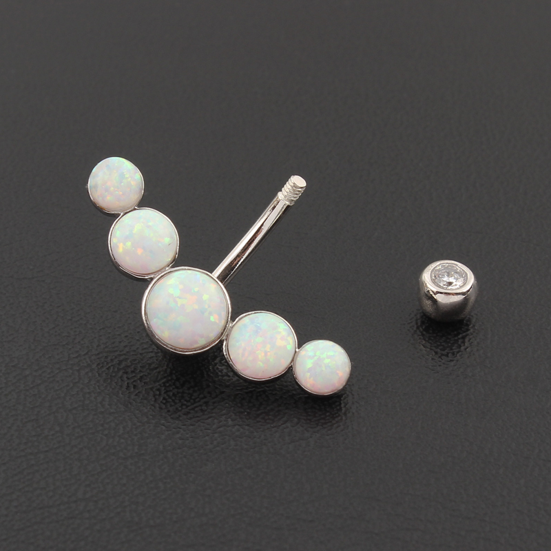 Belly button ring 925 sterling - Body Jewelry Materials recension och pris