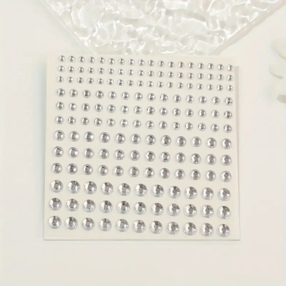 165pcs Self-Adhesive Rhineston - Body Jewelry Piercing recension och pris