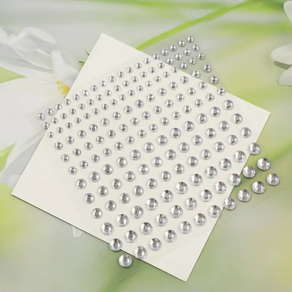 165pcs Self-Adhesive Rhineston - Body Jewelry Piercing recension och pris