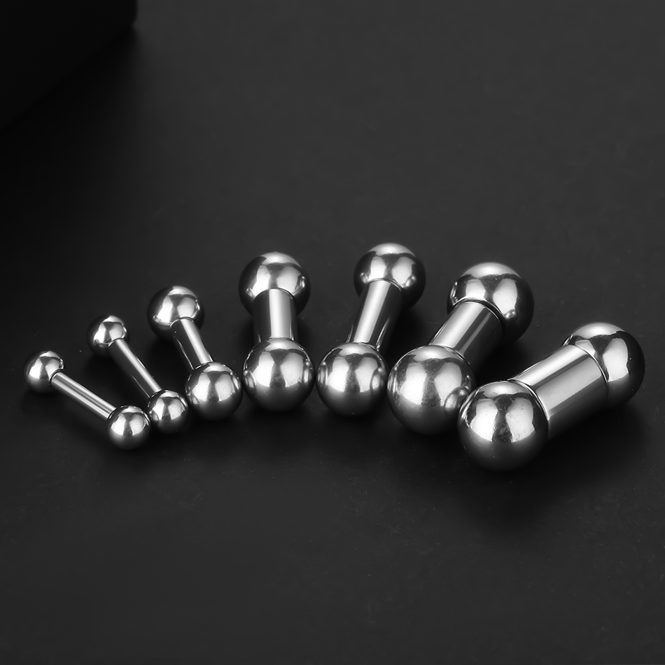 1PC Steel Big Size Genital Str - Tongue Barbell Straight recension och pris