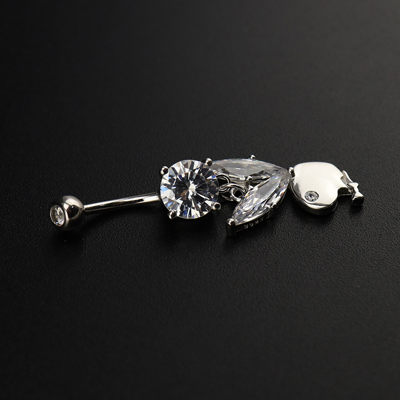 Hypoallergenic 925 Sterling Si - Body Jewelry Hypoallergenic recension och pris