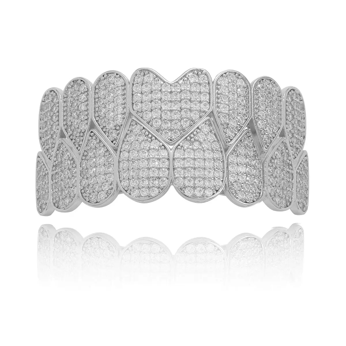 Hiphop Rock Iced Out 5A Zircon - Body Jewelry Materials recension och pris