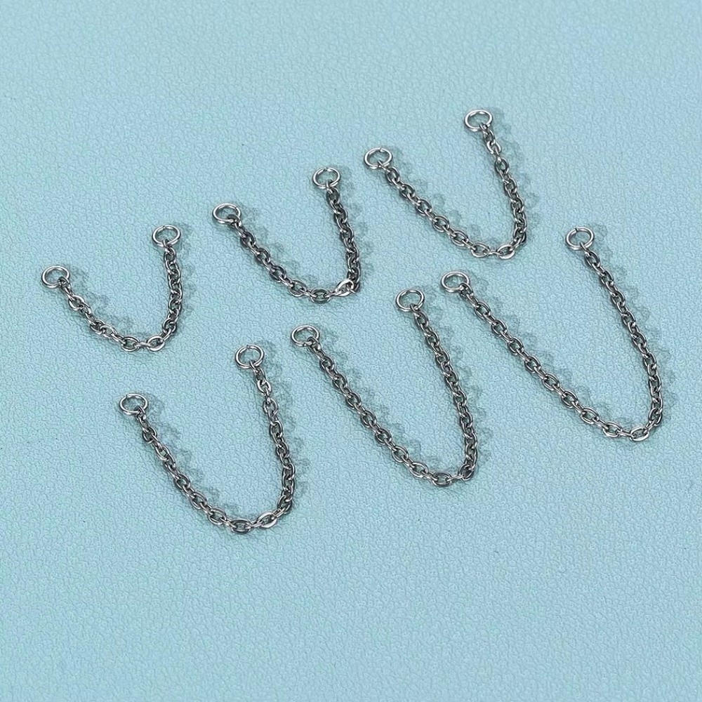 Fashion Titanium Nose Chain Do - Body Jewelry Piercing recension och pris