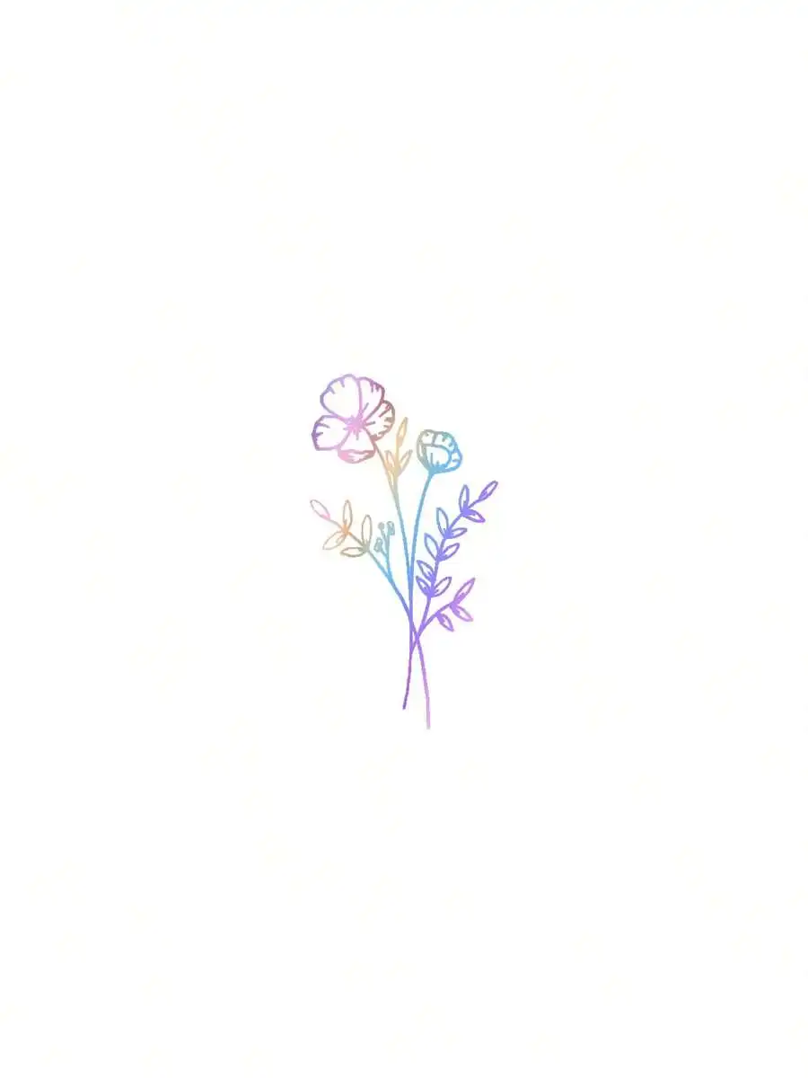 1pc Wild Flower Car Sticker, S - Body Jewelry Piercing recension och pris