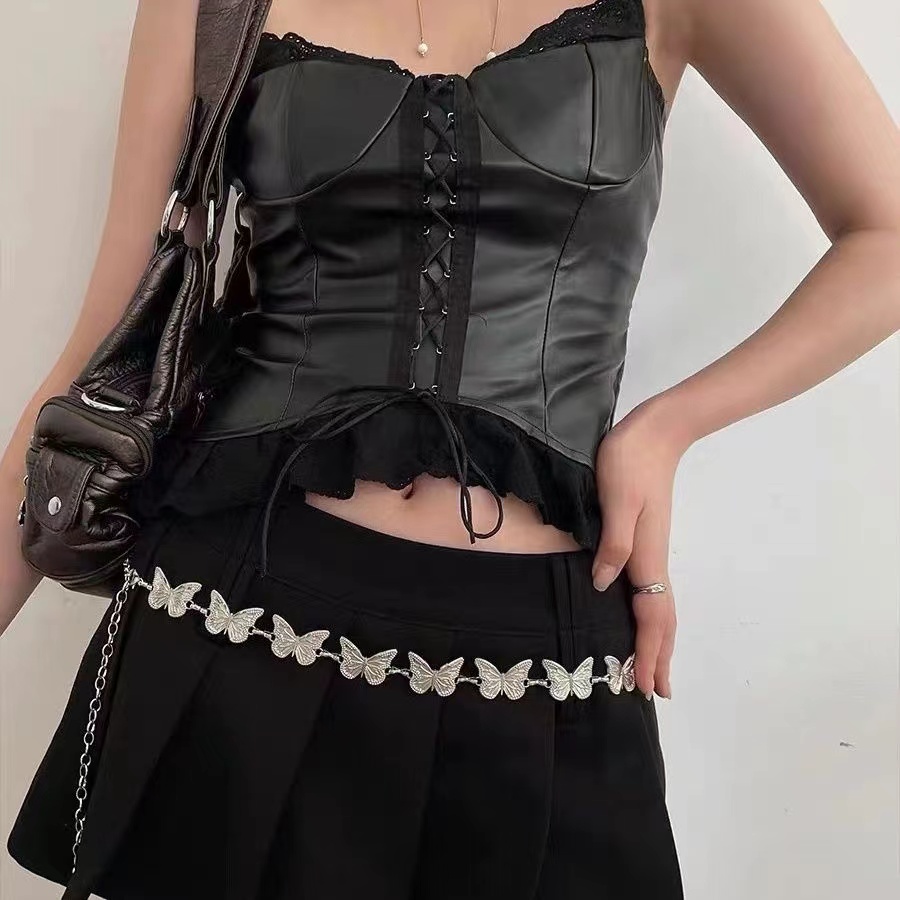 Fashion Butterfly Belt Waist C - Body Jewelry Charms recension och pris