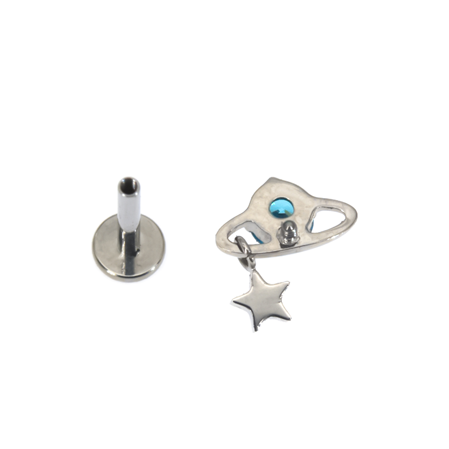 1Pc Fashion F136 Titanium 16G  - Body Jewelry Universe recension och pris