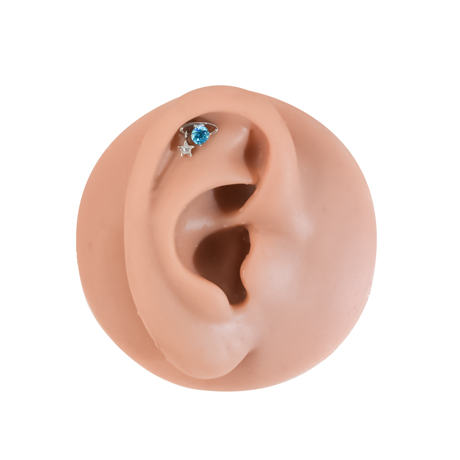 1Pc Fashion F136 Titanium 16G  - Body Jewelry Universe recension och pris
