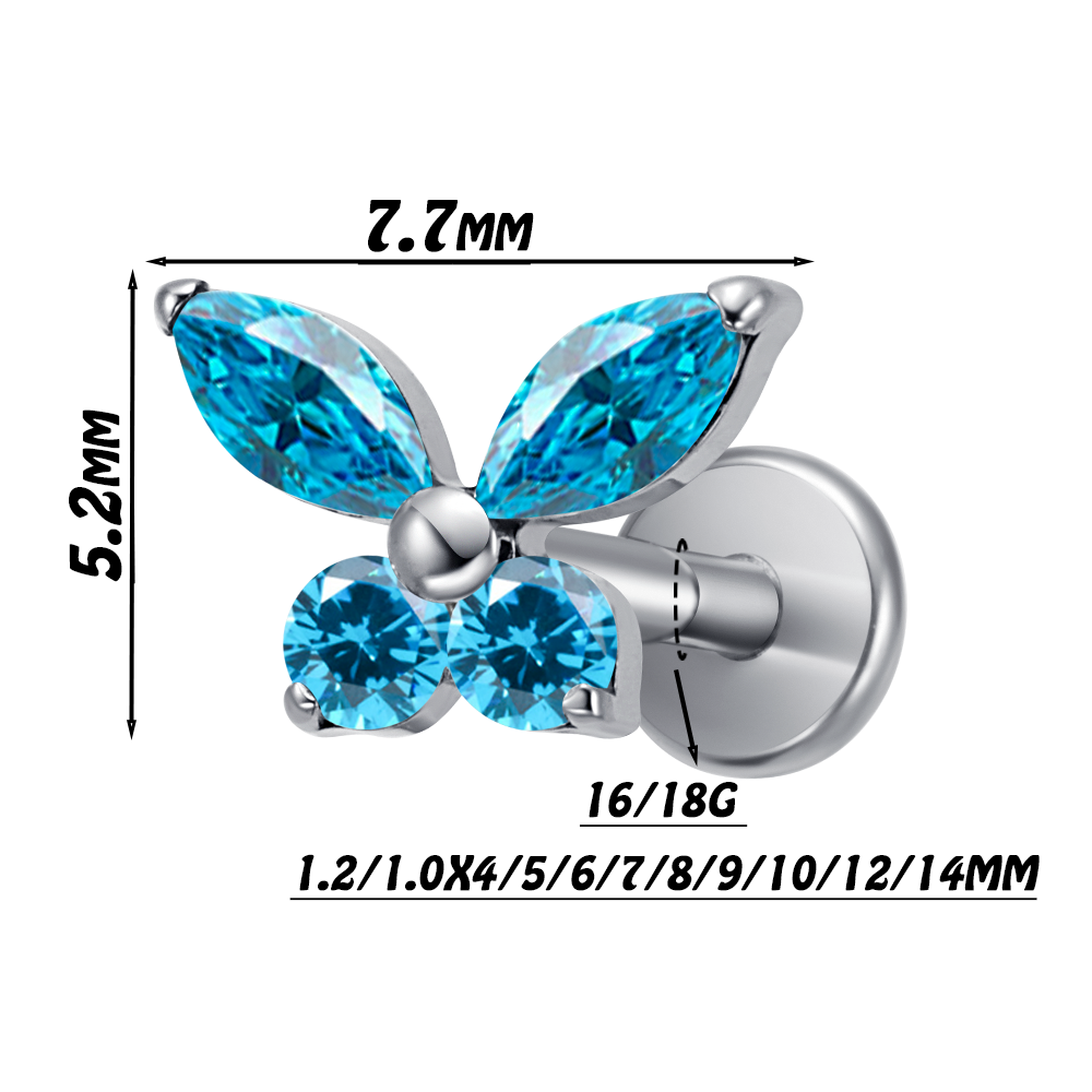 PUTITUP ASTM F136 Titanium But - Body Jewelry Universe recension och pris
