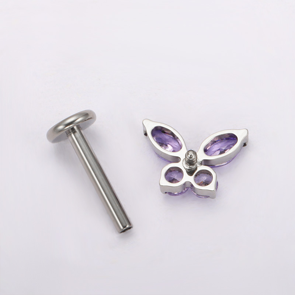 PUTITUP ASTM F136 Titanium But - Body Jewelry Universe recension och pris