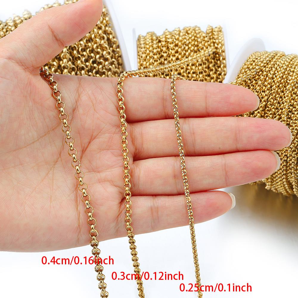 1 Meter 2-4mm Stainless Steel  - Body Jewelry recension och pris