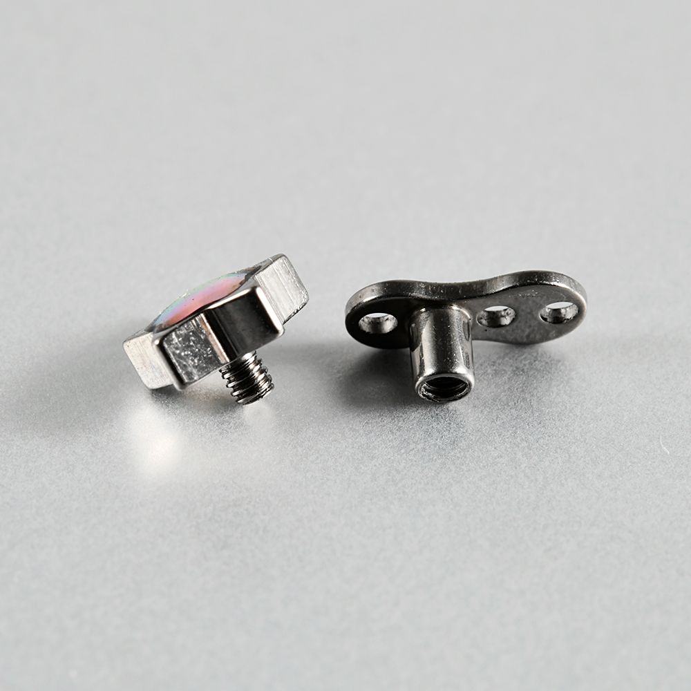 1PC Titanium Flash Film&Opal M - Dermal Anchor Top recension och pris