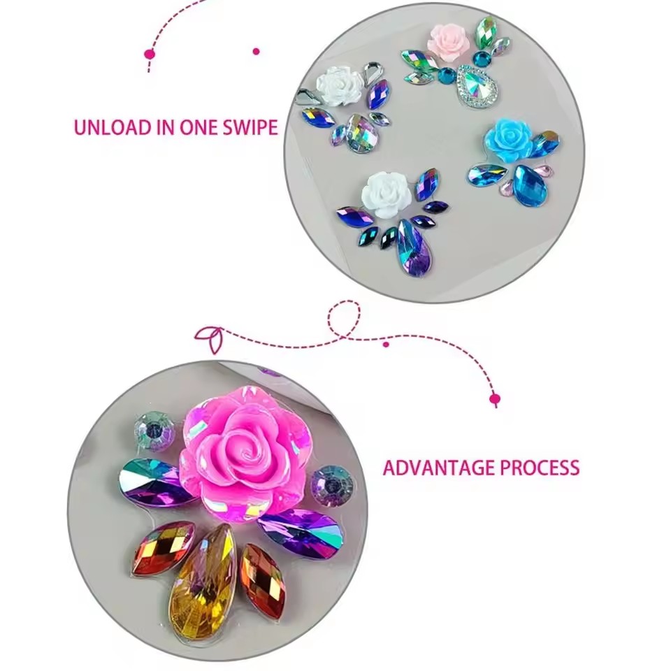 New 3D Rhinestones for Face Fe - Body Jewels recension och pris