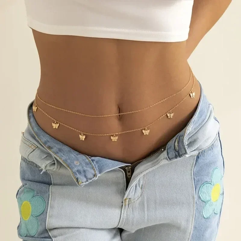 New Charm Sexy Double Layer Bu - Body Jewelry recension och pris