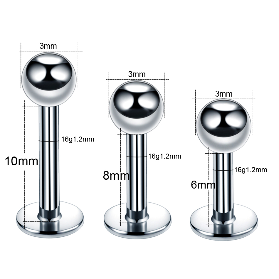 1pcs Implant Grade Titanium La - Body Jewelry Implant Grade Titanium recension och pris