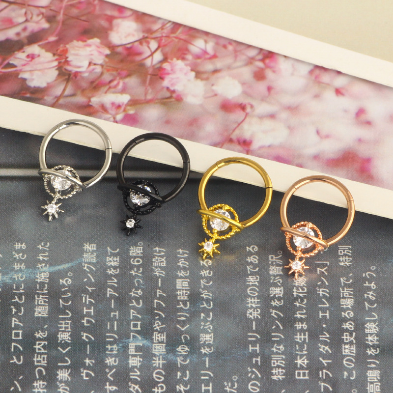 Septum Rings Planet Jewelry Su - Body Jewelry Surgical Steel recension och pris