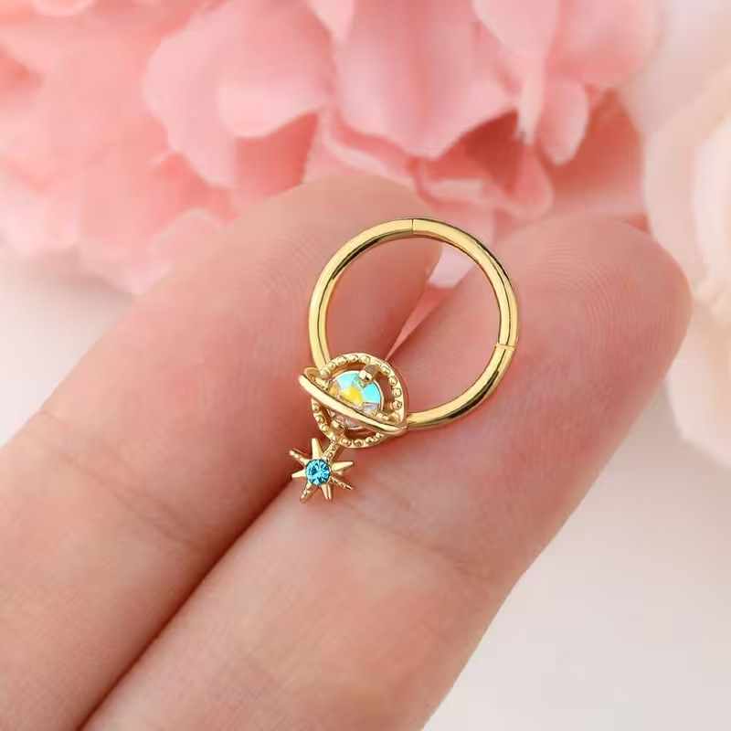 Septum Rings Planet Jewelry Su - Body Jewelry Surgical Steel recension och pris