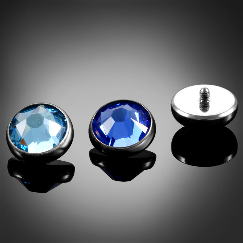 1PC G23 Titanium Dermal Anchor - Dermal Anchor Top recension och pris