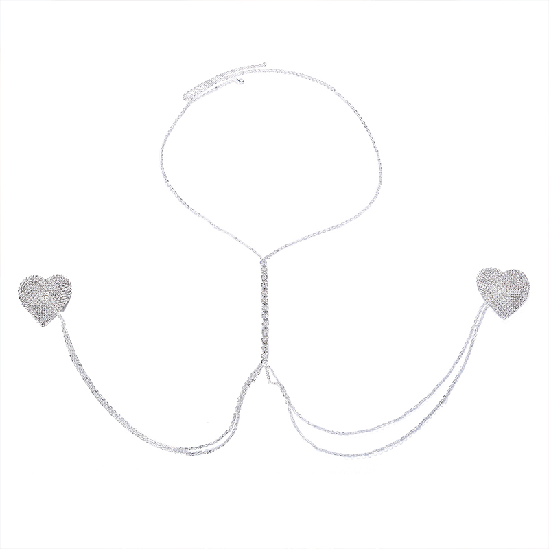 Stonefans Sexy Bikini Cross Rh - Body Jewelry Nipple Chain recension och pris