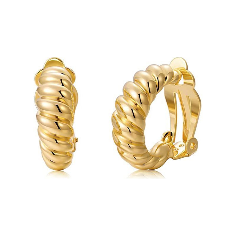 Stainless Steel Croissant Chun - Body Jewelry Hypoallergenic recension och pris