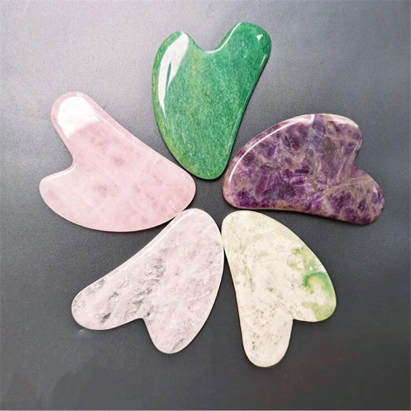 Natural Green Jades Roller Fac - Body Jewelry Materials recension och pris