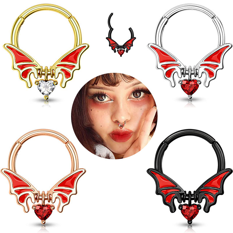 Halloween Dark Stainless Steel - Body Jewelry Universe recension och pris