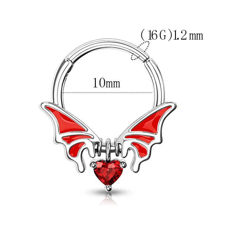 Halloween Dark Stainless Steel - Body Jewelry Universe recension och pris