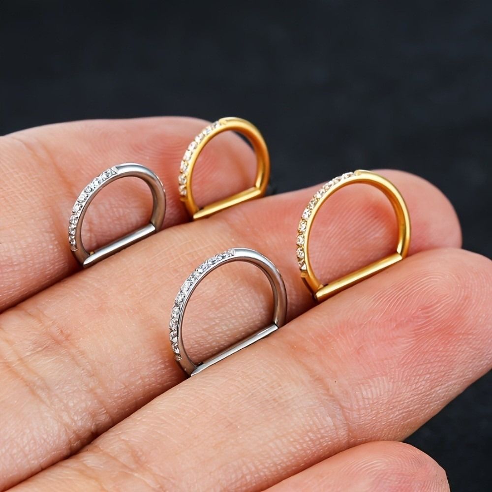 ASTM F136 Titanium Septum Ring - Body Jewelry Materials recension och pris