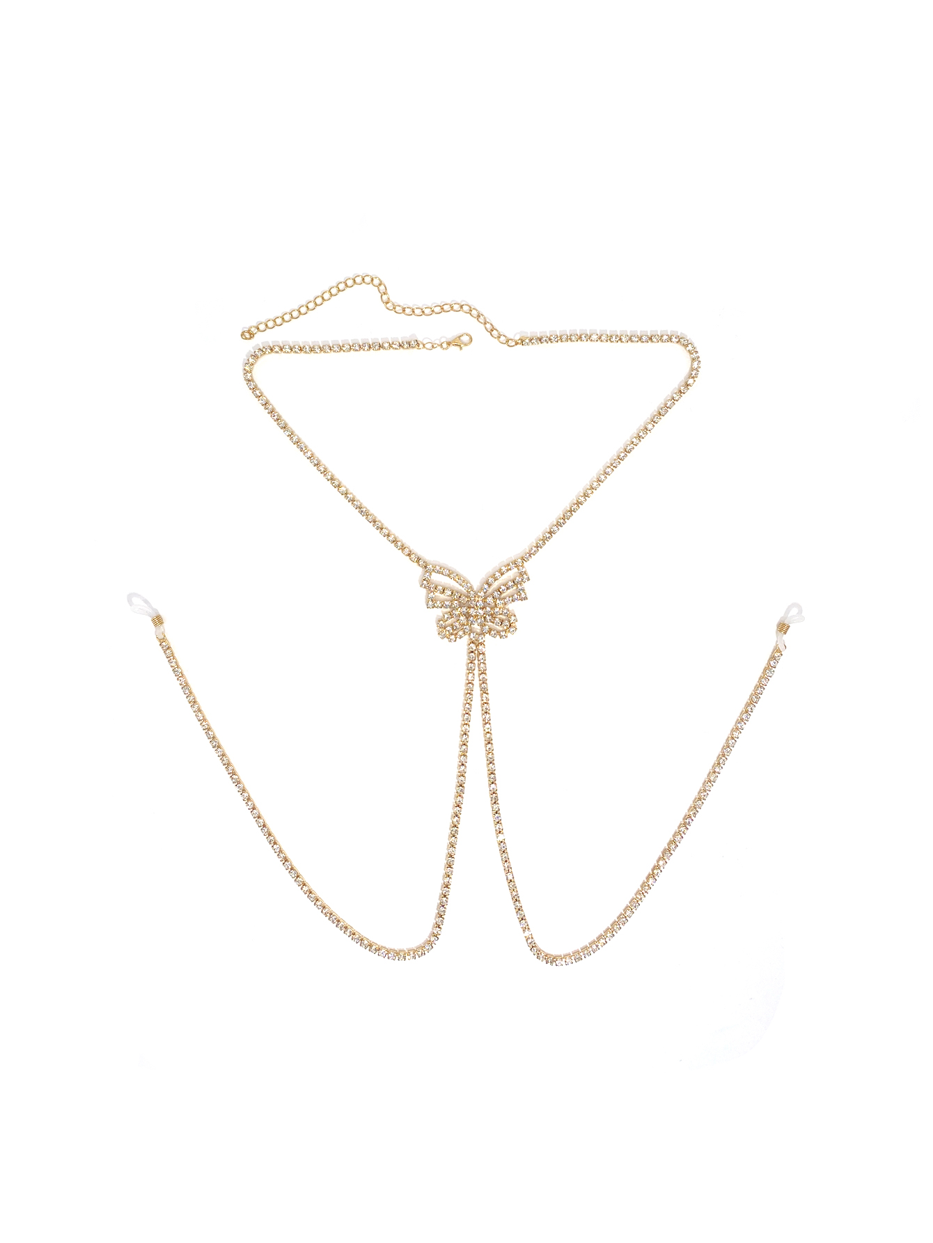 1 pc Tassel Butterfly Nipple C - Body Jewelry Nipple Chain recension och pris