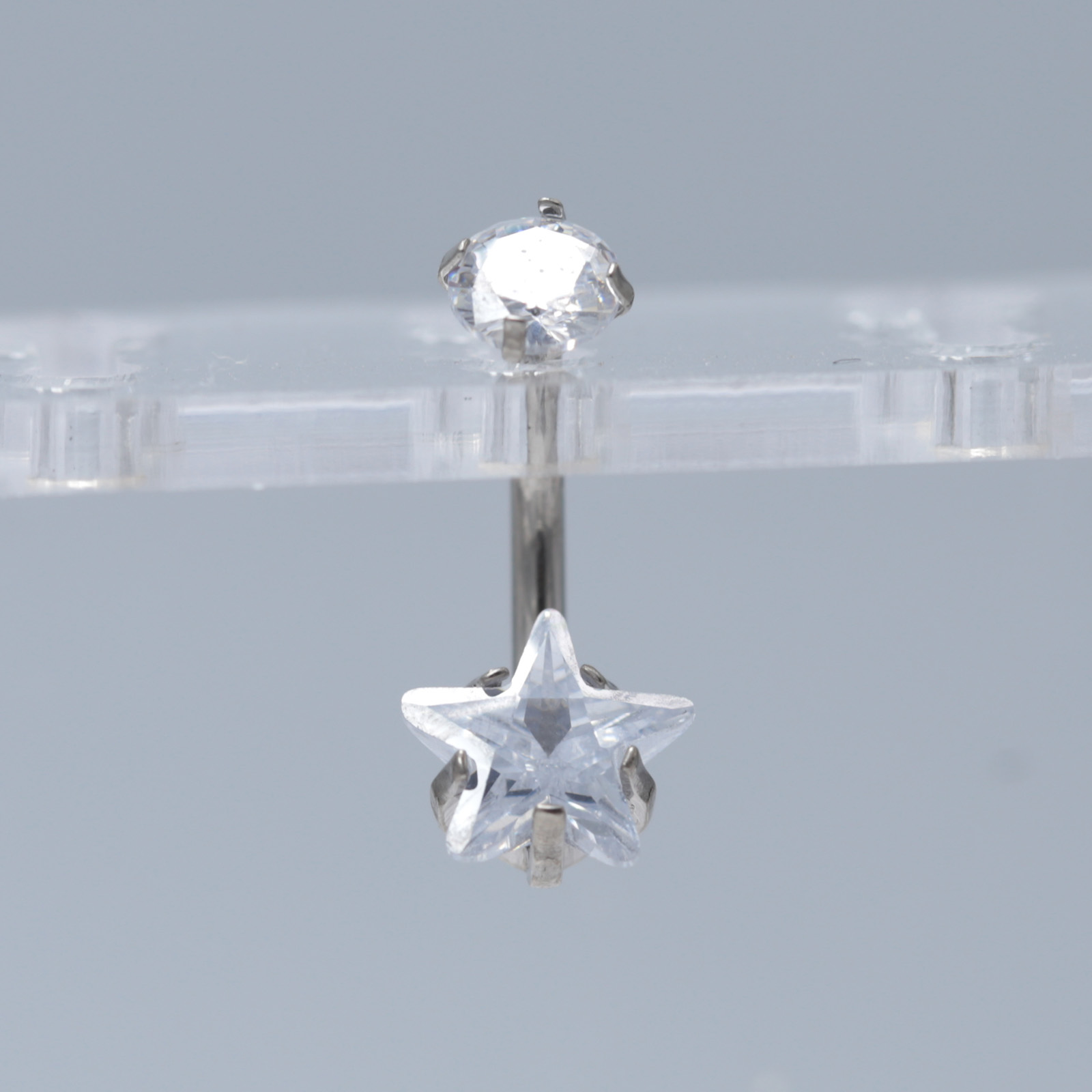 14G Titanium Belly Button Ring - Body Jewelry Implant Grade Titanium recension och pris