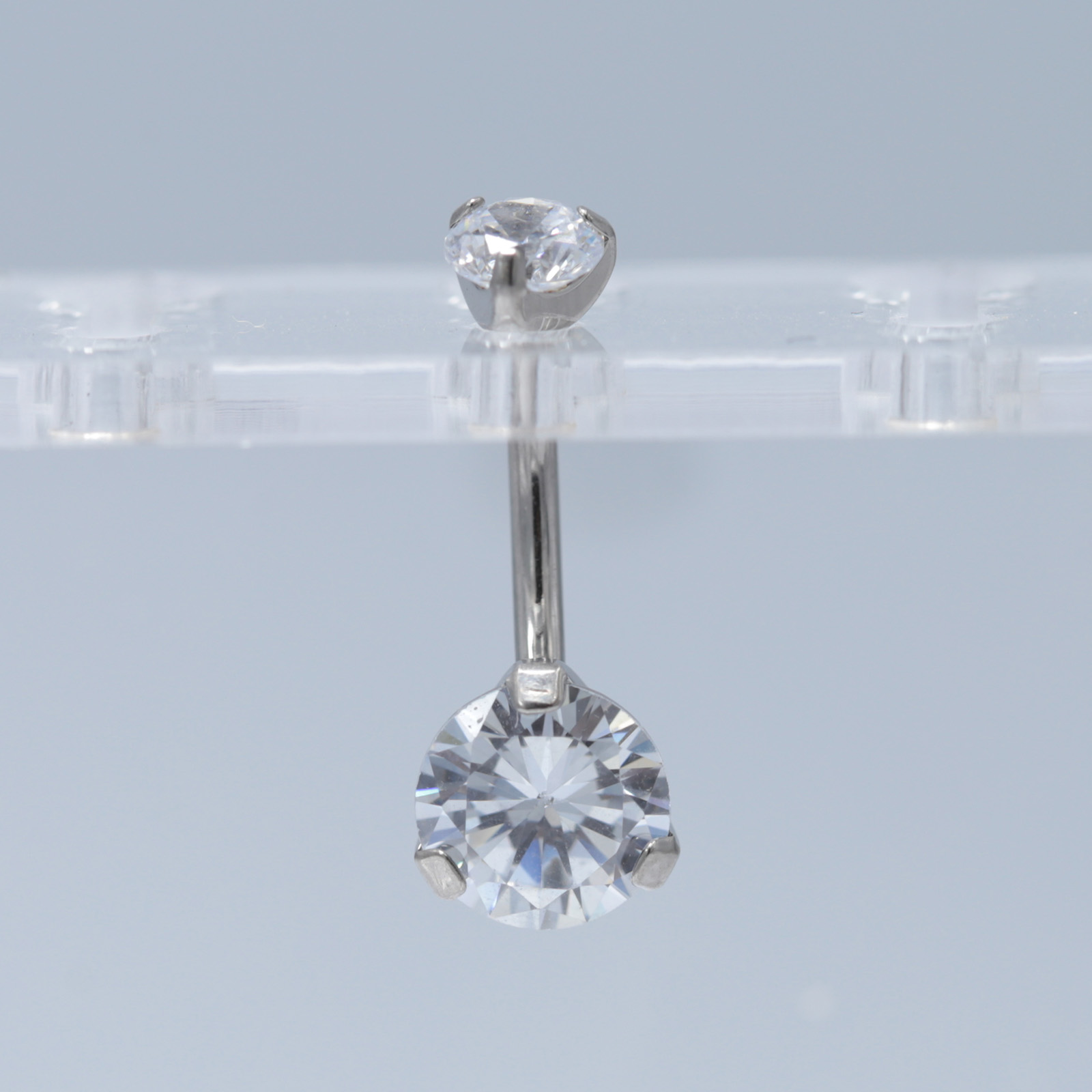 14G Titanium Belly Button Ring - Body Jewelry Implant Grade Titanium recension och pris