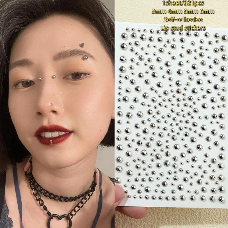 321pcs Non Piercing Lip Studs  - Body Jewelry Piercing recension och pris