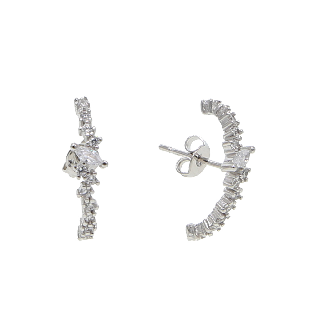 sparking bling cz cluster stud - Cluster Stud Ear recension och pris