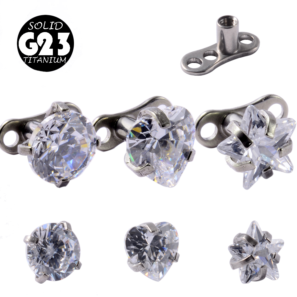 1Peice G23 Titanium Dermal Anc - Dermal Anchor Top recension och pris