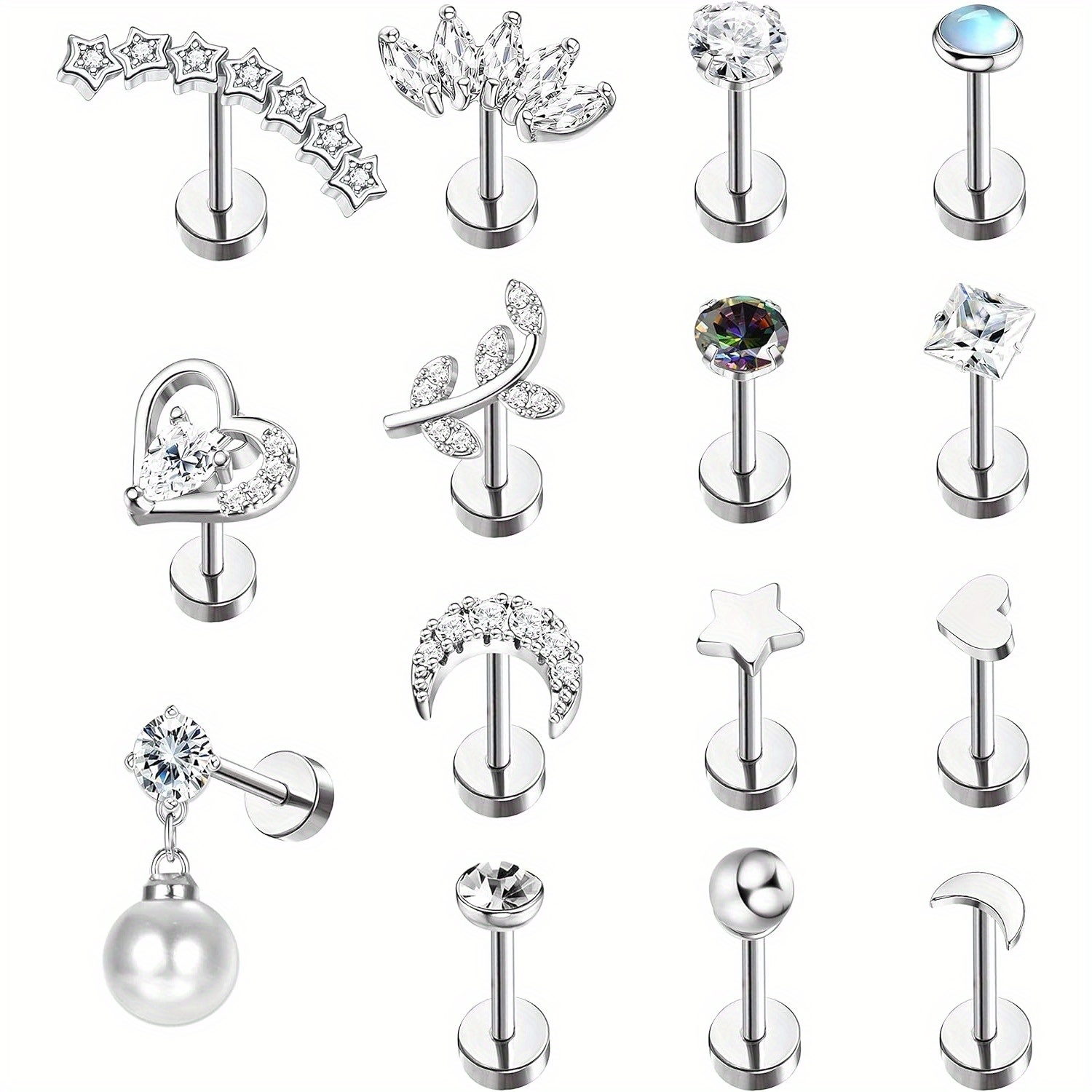 Drperfect Stainless Steel Cart - Body Jewelry Surgical Steel recension och pris
