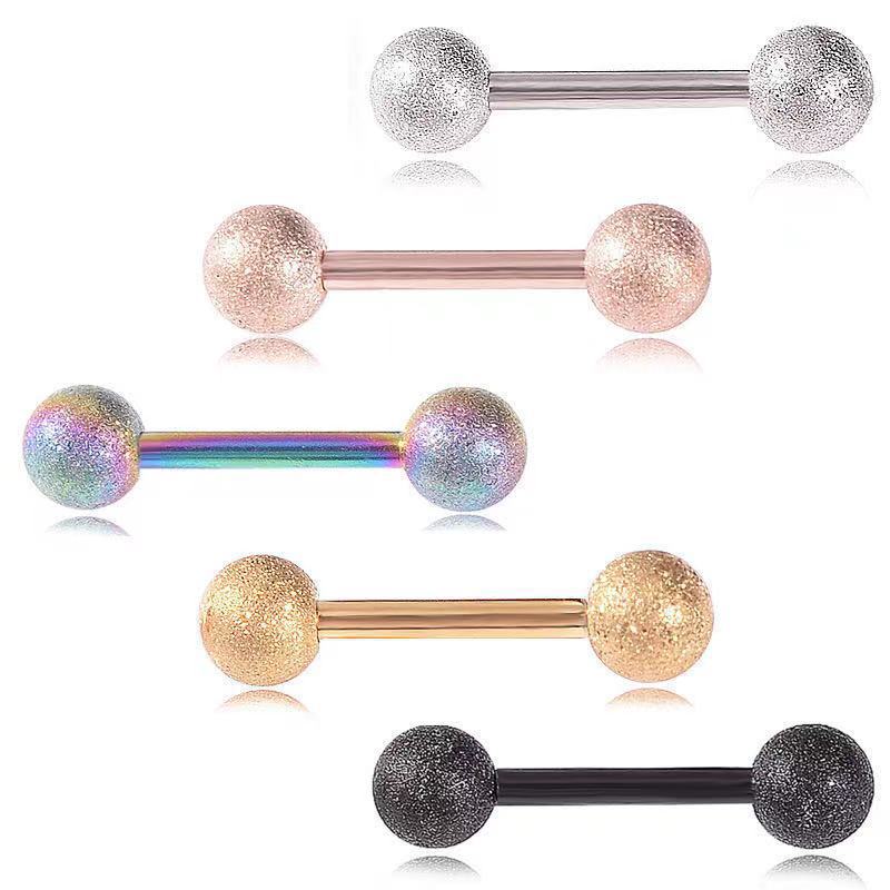 14G Surgical Steel Straight Ba - Tongue Barbell Straight recension och pris