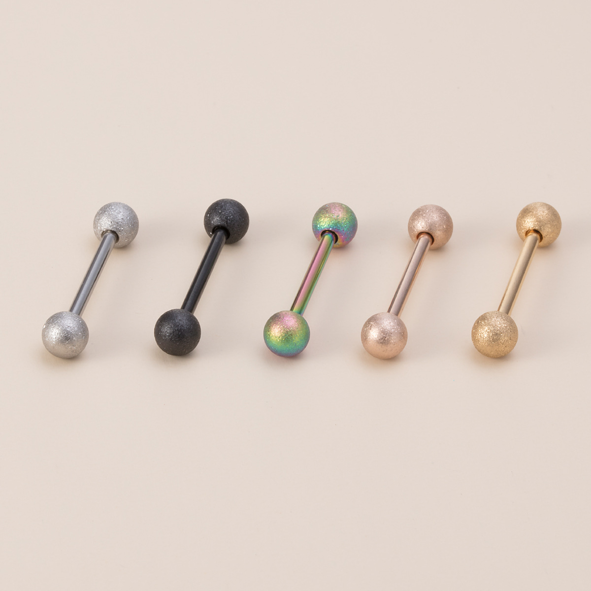 14G Surgical Steel Straight Ba - Tongue Barbell Straight recension och pris