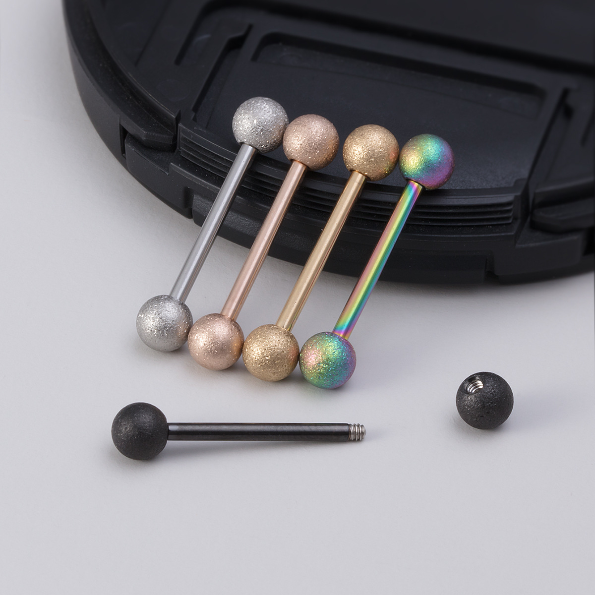 14G Surgical Steel Straight Ba - Tongue Barbell Straight recension och pris
